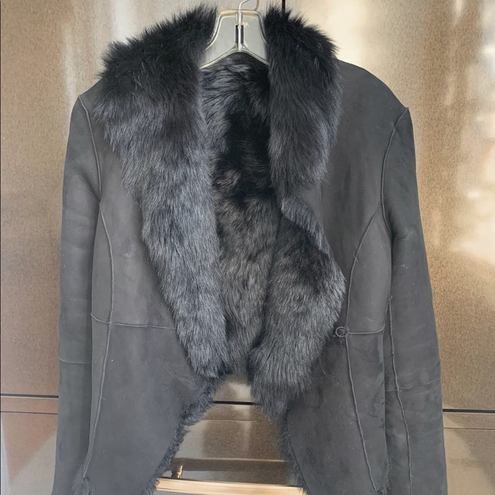 COPY - Woman’s Real fur suede jacket